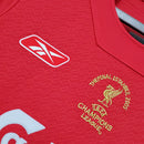 Camisa Retrô Liverpool 2005/05 Home Champions League Edition