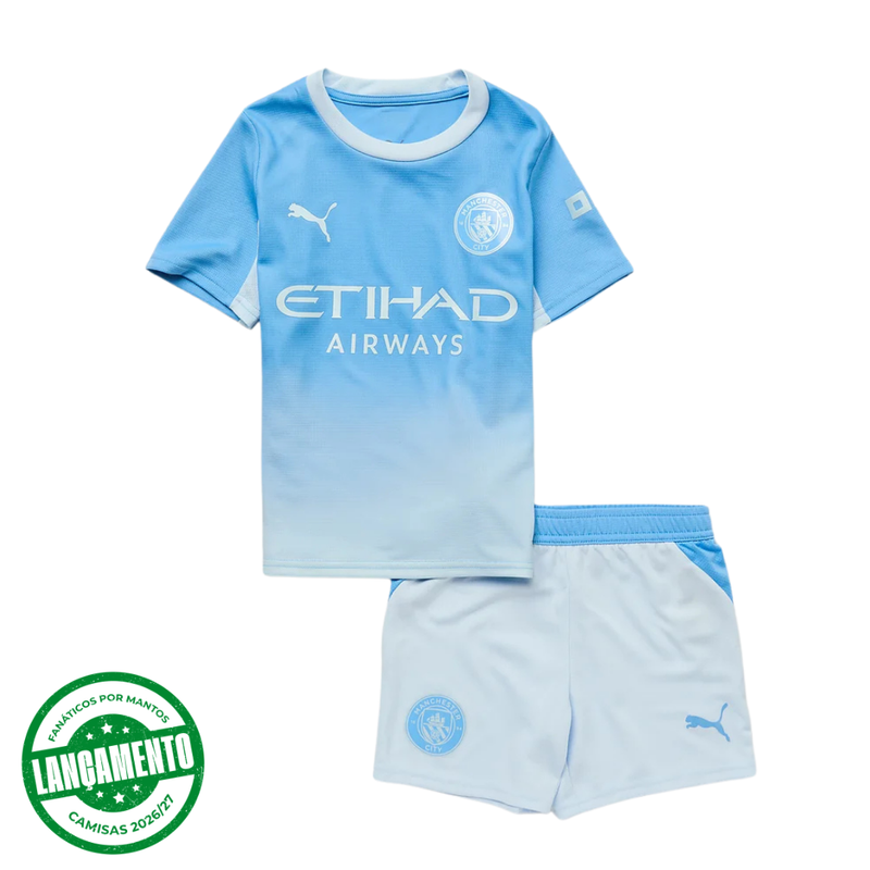 Kit Infantil Manchester City 26/27 Home