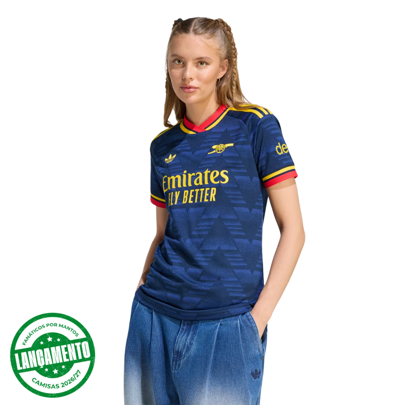 Camisa Feminina Arsenal 2026/27 Away