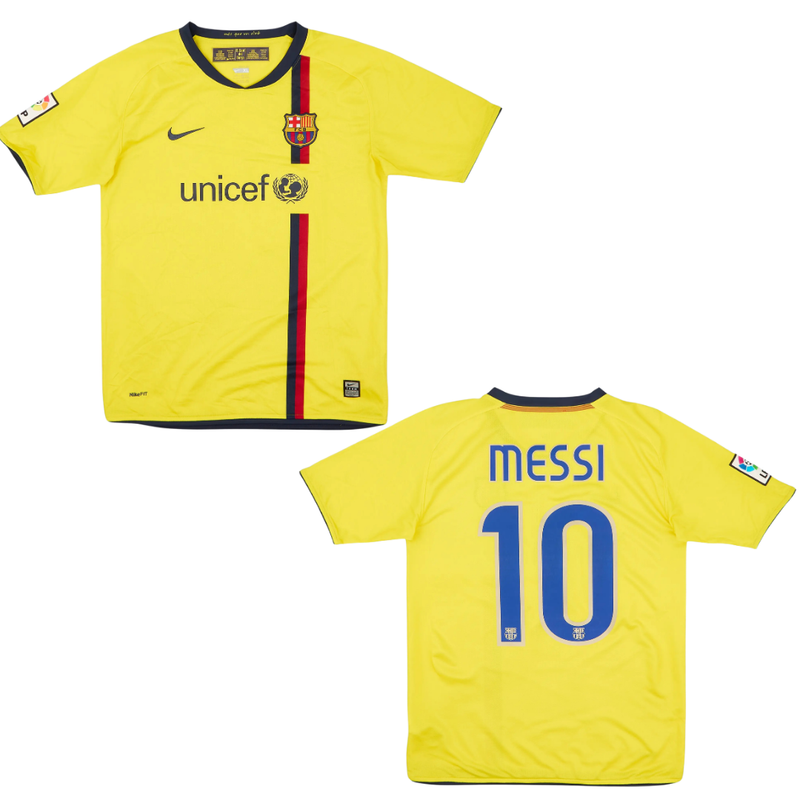 Camisa Retrô Barcelona 2008/09 Away - Messi Nº10
