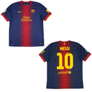 Camisa Retrô Barcelona 2012/13 Home - Messi Nº10