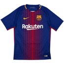 Camisa Retrô Barcelona 2017/18 Home - Messi Nº10