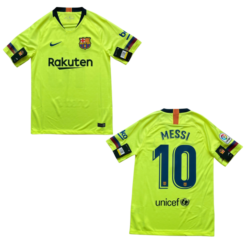 Camisa Retrô Barcelona 2018/19 Away - Messi Nº10