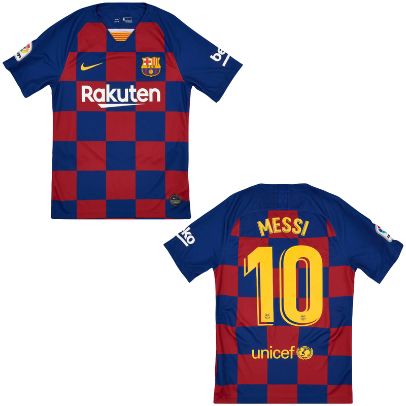 Camisa Retrô Barcelona 2019/20 Home - Messi Nº10