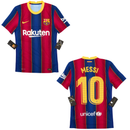 Camisa Retrô Barcelona 2020/21 Home - Messi Nº10