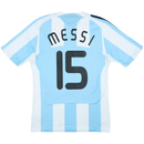 Camisa Retrô Argentina 2007/09 Home - Messi Nº15