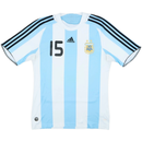 Camisa Retrô Argentina 2007/09 Home - Messi Nº15