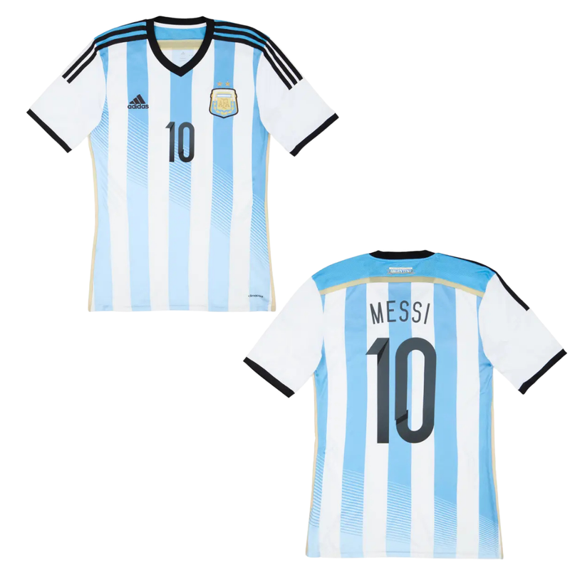 Camisa Retrô Argentina 2013/15 Home - Messi Nº10
