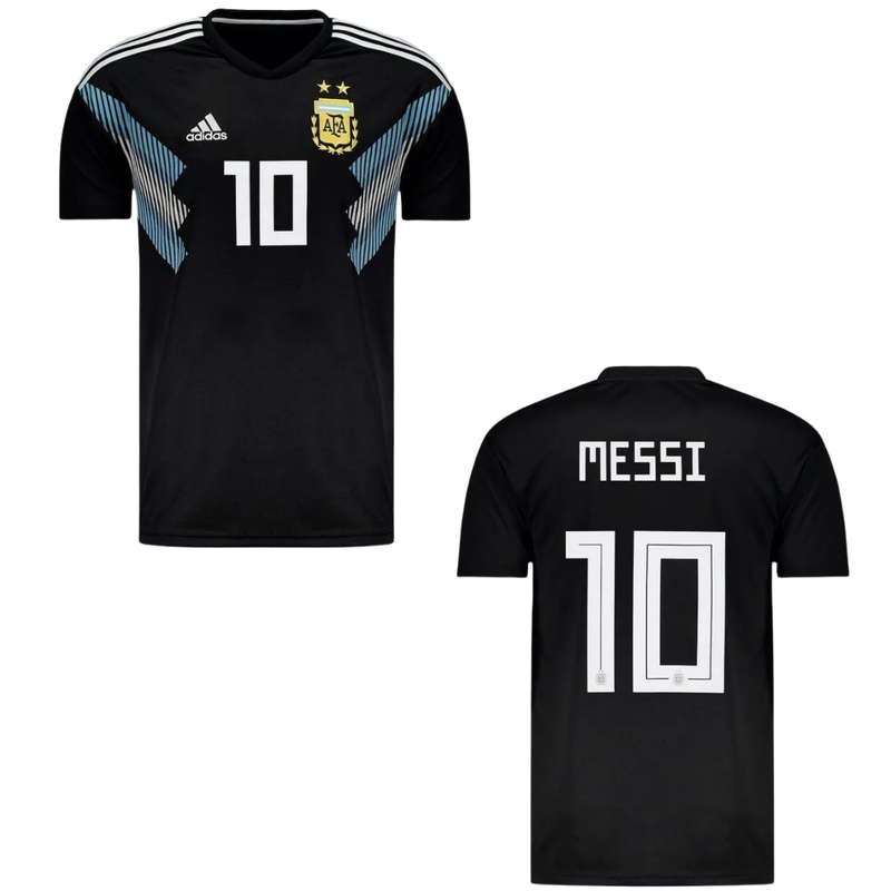 Camisa Retrô Argentina 2018/19 Away - Messi Nº10